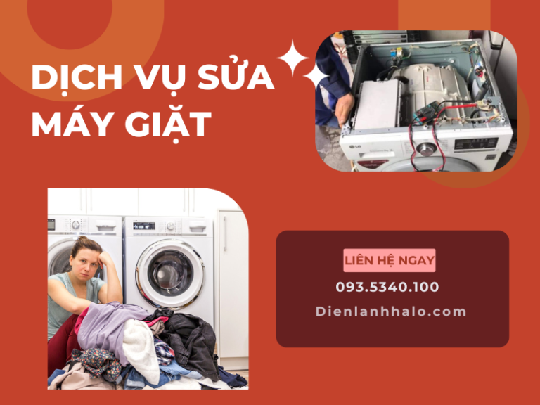 Cập nhật bảng giá sửa máy giặt tại nhà mới nhất