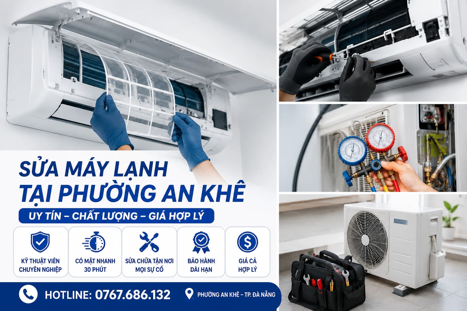 sửa máy lạnh tại an khê 