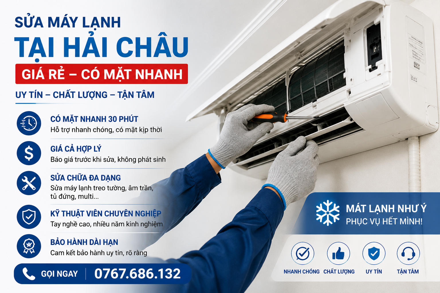 sửa điện lạnh tại hải châu